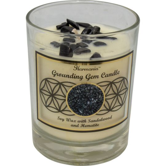 Harmonia Soy Gem Candle - Grounding Hematite (Each)