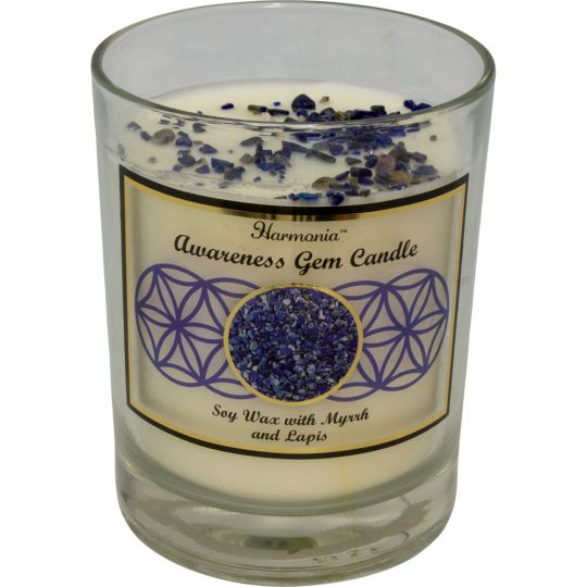 Harmonia Soy Gem Candle - Awareness Lapis (Each)