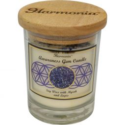 Harmonia Soy Gem Candle - Awareness Lapis (Each)