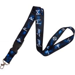 Inspirational Lanyard Adjustable - Runes (Each)