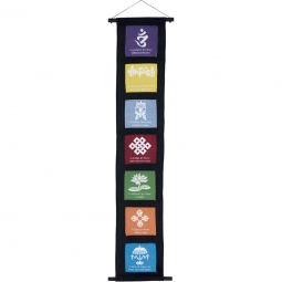 Cotton Flaps Banner Tibetan Prayer (Each)