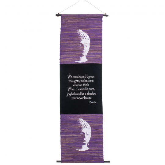 Seagrass Inspirational Banner - Buddha (Each)