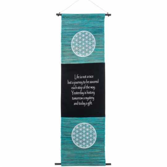 Seagrass Inspirational Banner - Flower of Life (Each)