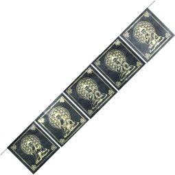 Tibetan Handmade Paper Prayer Flags - Buddha w/ Flower of Life (Each)