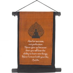 Small Cotton Banner - Buddha (Each)