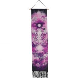 Linen Banner w/ Fringe - Triple Goddess (Each)