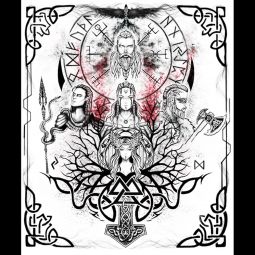 Polyester Tapestry - Viking Gods (Each)