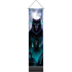 Linen Banner w/ Fringe - Fenrir (Each)