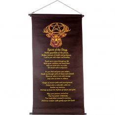 Cotton Inspirational Banner - Spirit of the Stag (Each)
