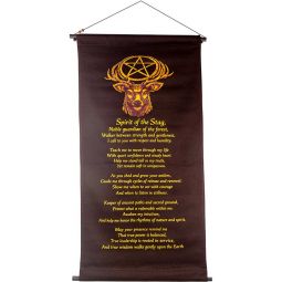 Cotton Inspirational Banner - Spirit of the Stag (Each)