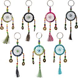 Dreamcatcher Key Ring - Lucky Charms Coins Asstd (Each)
