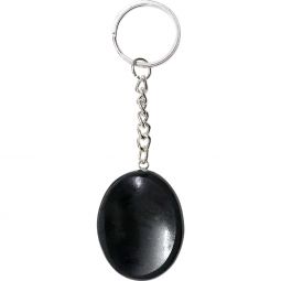 Worry Stone Key Chain - Black Tourmaline (Each)