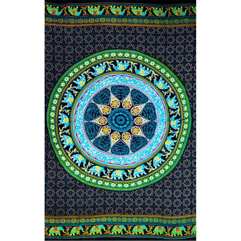 Rayon SARONG - Elephant Mandala (Each)