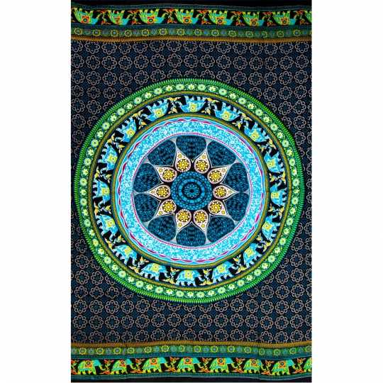 Rayon Sarong - Elephant Mandala (Each)
