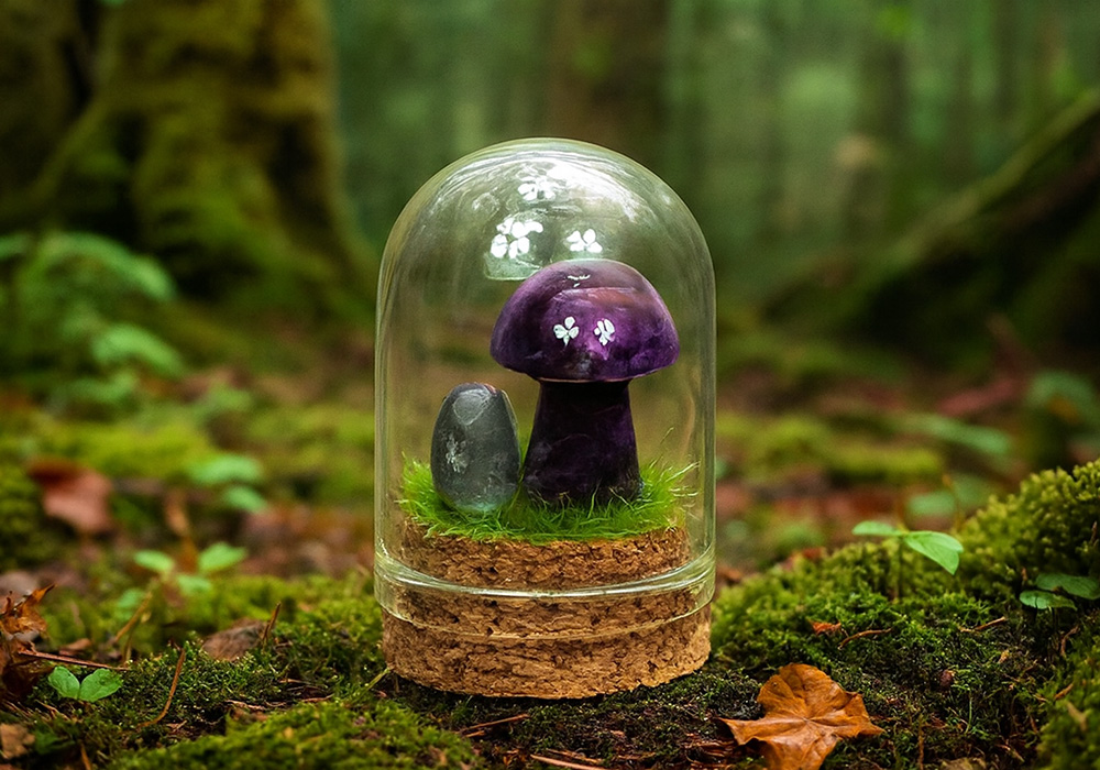 New Terrarium Mushroom