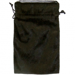 Black Velvet Bag w/ Silver Lining (Each)