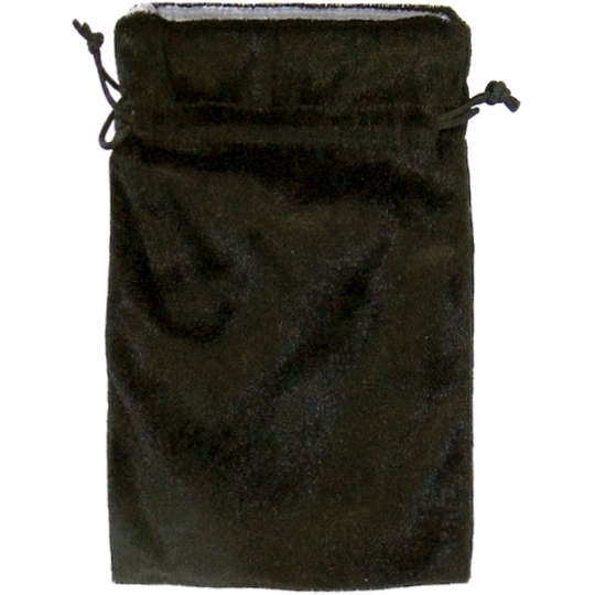 Black Velvet Bag w/ Silver Lining (Each)