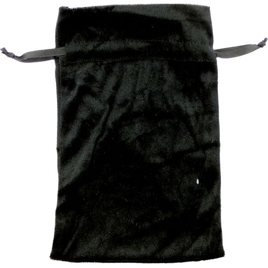 Unlined Velvet Bag 4x6 - Black (Each)
