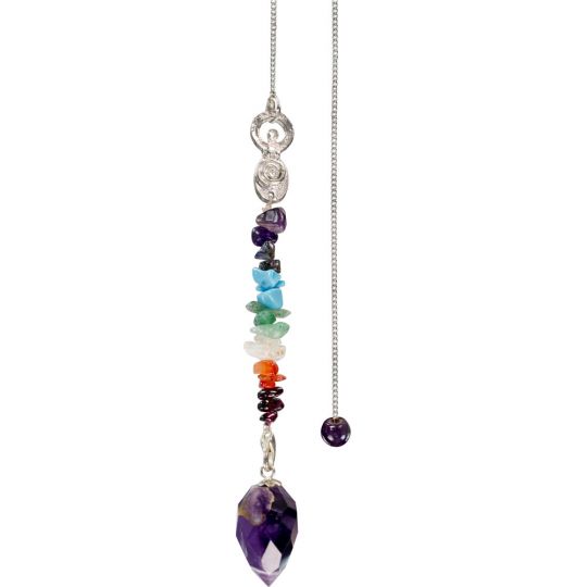 Pendulum-Chakra Goddess Amethyst (Each)