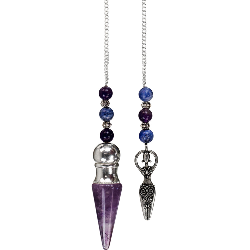 Chamber Pendulum Goddess AMETHYST (Each)