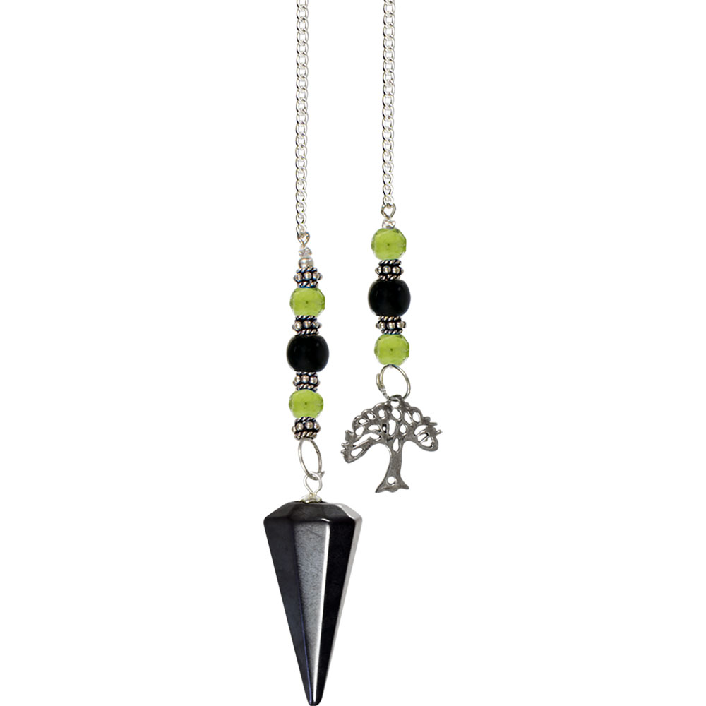 Hexagonal Pendulum HEMATITE -Tree (each)