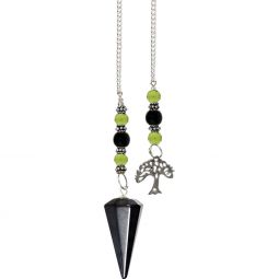 Hexagonal Pendulum Hematite -Tree (each)