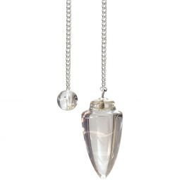 Pendulum Curved Clear Quartz (Each)