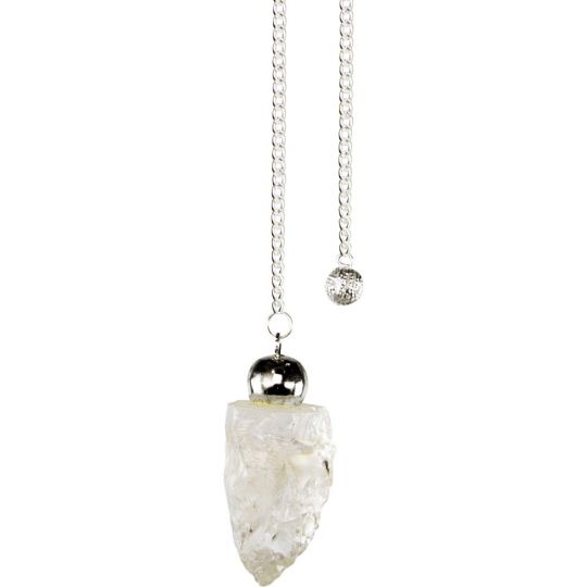 Rough Pendulum Clear Quartz (each)