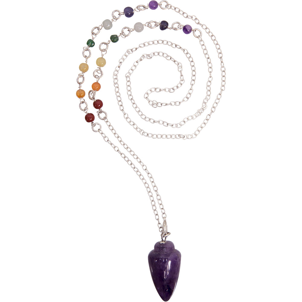 Pendulum NECKLACE Amethyst (Each)