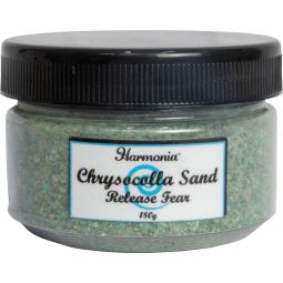 Gemstone Sand Jar 180 gr - Chrysocolla (Each)