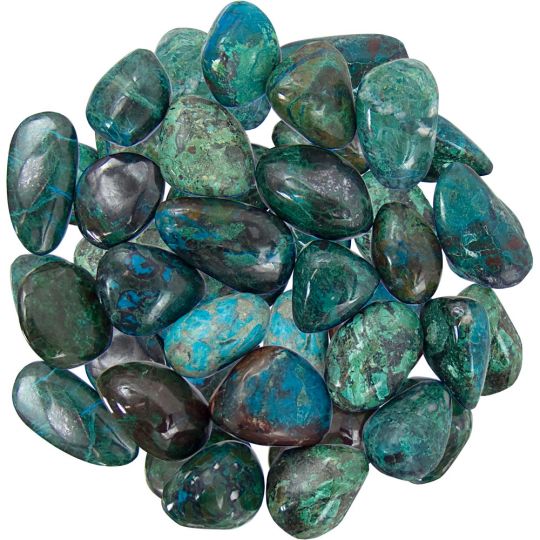 Tumbled Stones Chrysocolla (� lb)