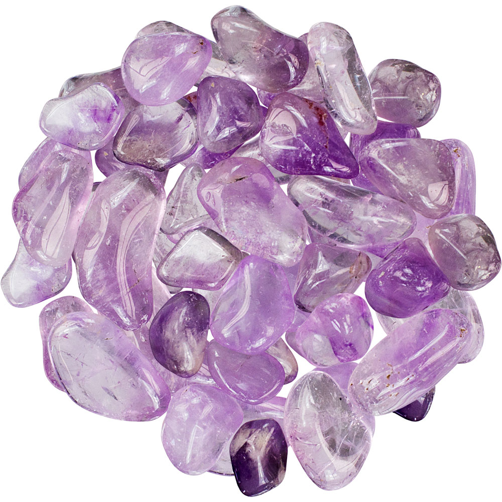 Tumbled stone Maraba AMETHYST (1 lb)