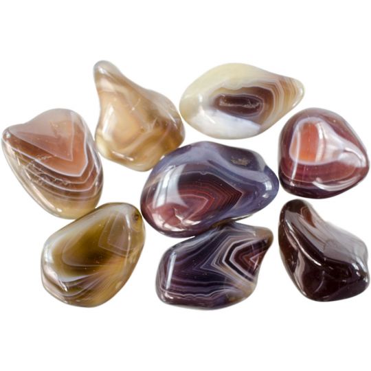 Tumbled Stones Botswana Agate (1lb)