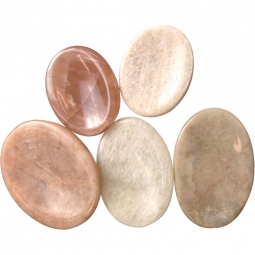 Worry Stones Moonstone (pack of 12)