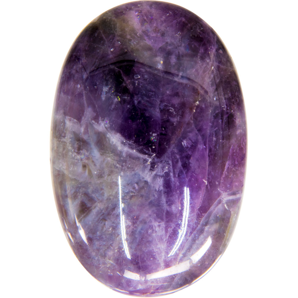 Palm Stone - Chevron AMETHYST (Each)