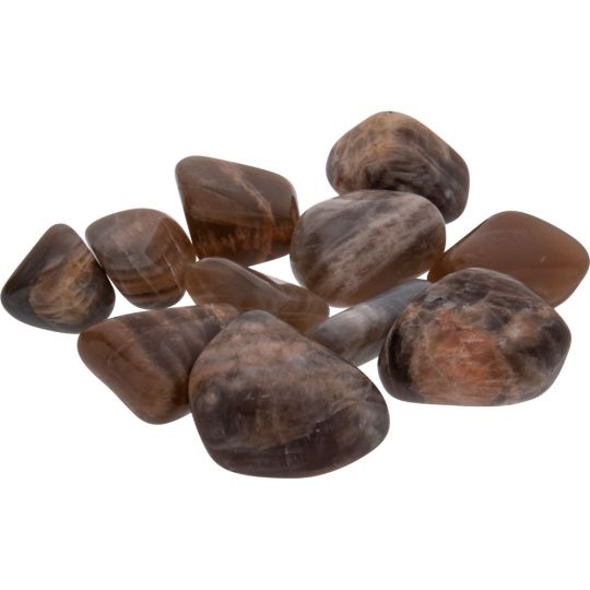 Tumbled Stones Black Moonstone (1lb)