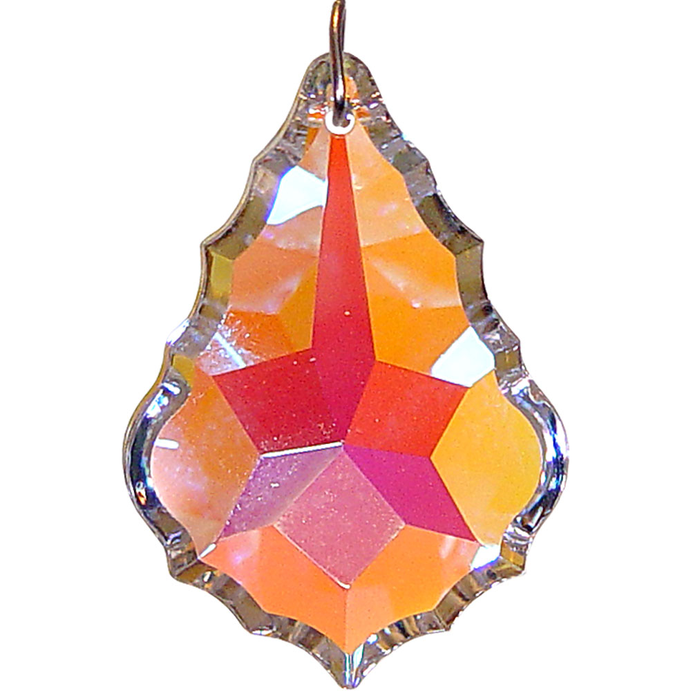 Prism Crystal 38mm Faceted Bell AB (Each)