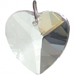 Prism Crystal 20 mm Heart CL (each)