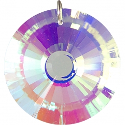 Prism Crystal 40 mm Round Prism AB (each)