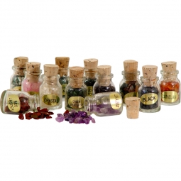 Stone Chips Bottles Set Assortment (Box of 12)