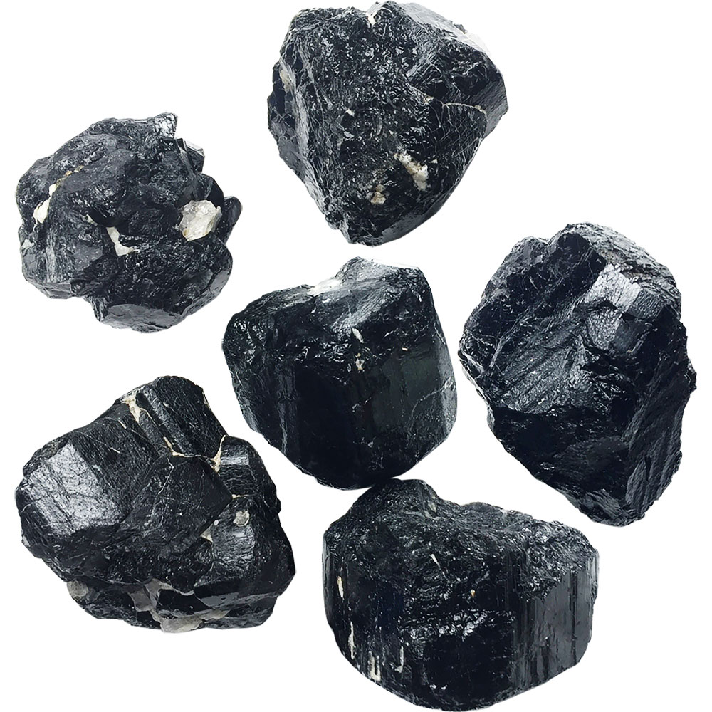 Rough PCs Black Tourmaline (3lbs)