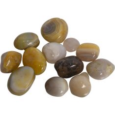 Tumbled Stones Natural Agate (1lb)