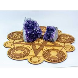 Geodes Small Box - Amethyst Cut Base Clusters (3lbs)