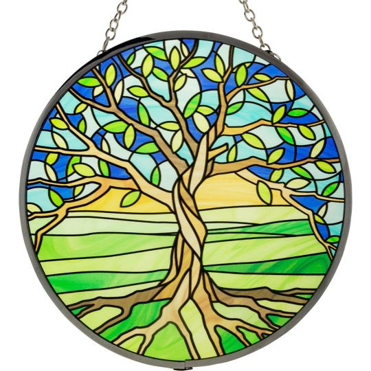 Glass Suncatcher 6in - Tree of Life (Each)