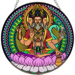 Glass Suncatcher 6in - Brahma (Each)
