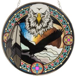 Glass Suncatcher 6in - Eagle Spirit (Each)