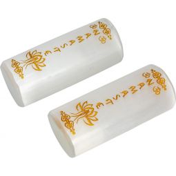 Selenite Harmonizer w/ Namaste (Pair)