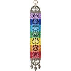 Door Hanging Woven Narrow Carpet - 7 Chakras