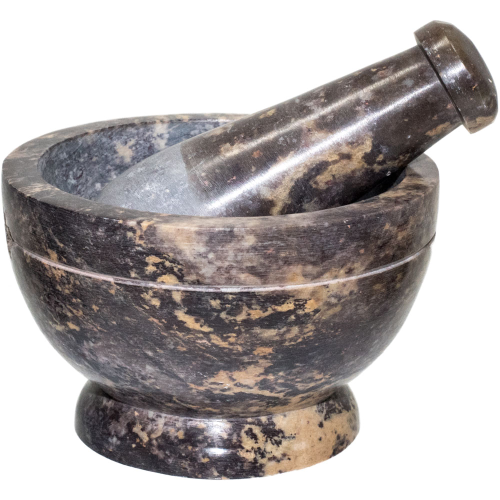 Mortar and Pestle Soap Stone Best sold Mortar In Spyrit Metaphysical