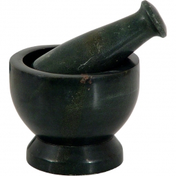 Soapstone Mortar & Pestle Plain 3in (Each)